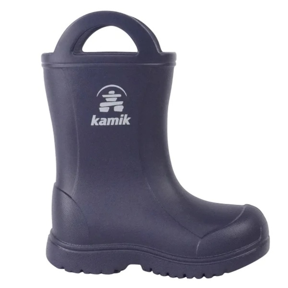 Kamik - Kids' Blue Waterproof Rain Boots